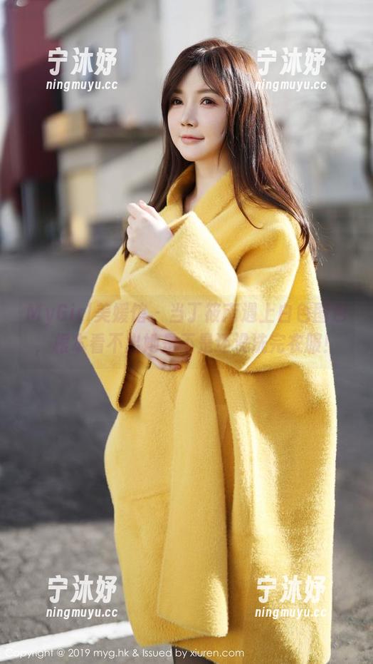 MyGirl美媛馆-丁筱南 MyGirl美媛馆 - 当丁筱南遇上白色图包,根本看不出她是不是还没洗完衣服!